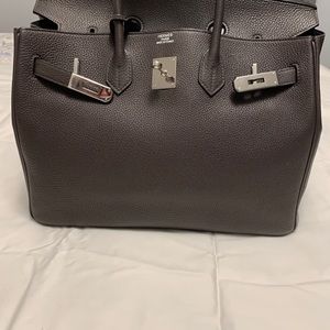 Hermès Birkin Bag in Graphite 35